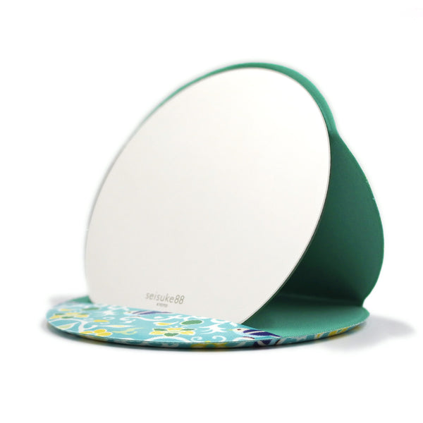 花唐草に小鳥・BLU