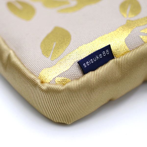 [箔プリント] ウォレットショルダーバッグ